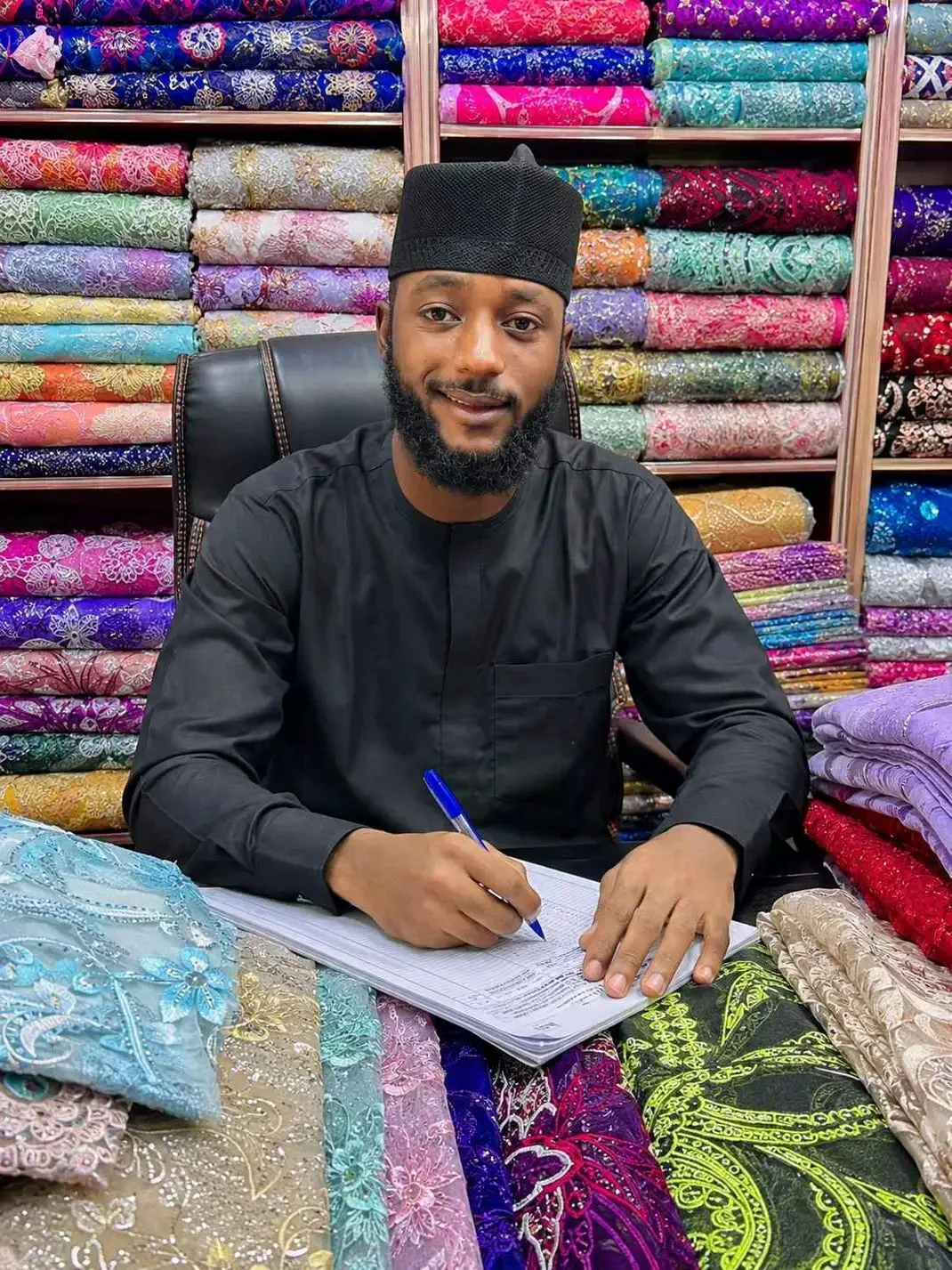 MK fabrics — shop logo